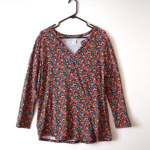 Cute Floral Top / Size 1X / Brand: Moiety / Medium Stretch